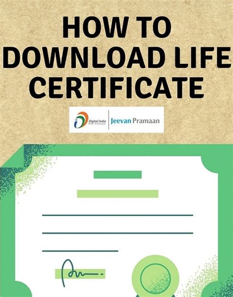 How To Download The Life Certificate