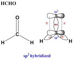 H2CO lewis structure, molecular geometry, polarity, hybridization, angle