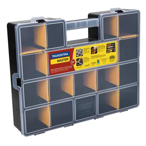 CAJA ORGANIZADORA 17 PLASTIC C 14 DIVISIONES CAT NO 43805 017