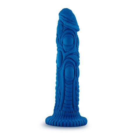 The Realm Draken Lock On Dildo Azul Boutique Erótica