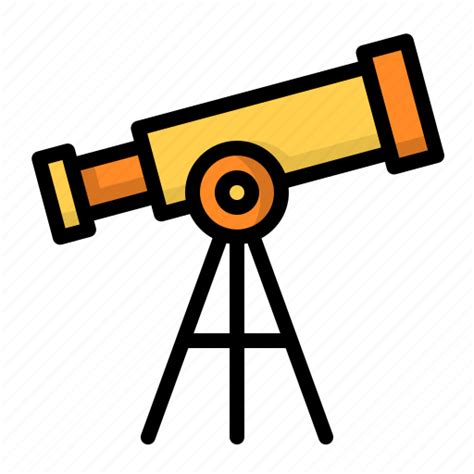 Astronomy Science Space Telescope Icon