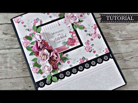 Simple And Quick Folio Album Tutorial Marina Manioti Mini Album