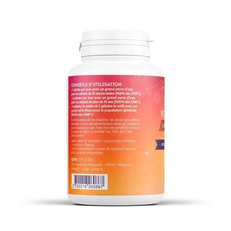 Gph Diffusion Vitamine C Liposomale Mg G Lules