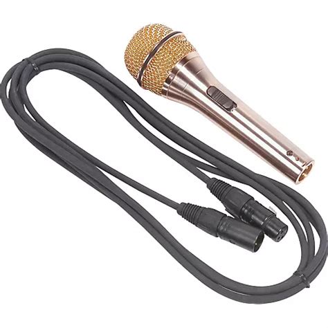 Peavey PVi 2G XLR Dynamic Microphone Gold Musician S Friend