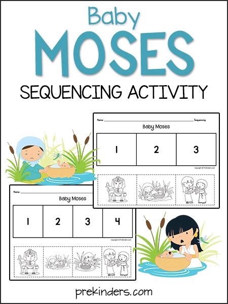 Bible Story Sequencing Cards Prekinders