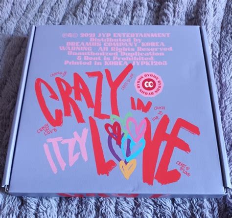 Itzy Crazy In Love Album Ryujin Edition Unsealed Hobbies Toys