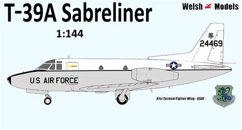 Usaf T A Sabreliner Released Aeroscale