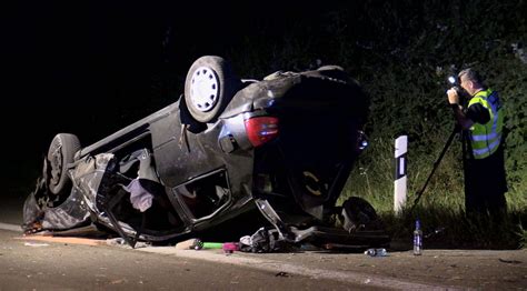 Schwerer Unfall auf der 59 bei Düsseldorf fünf Schwerverletzte