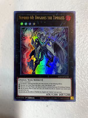 Yugioh Number Dugares The Timeless Ultra Rare Gfp En Gfp Ebay