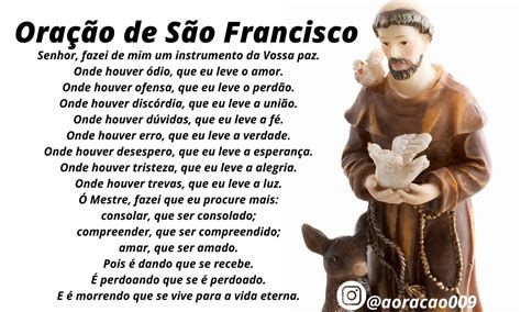 Ora O De S O Francisco Reflex O