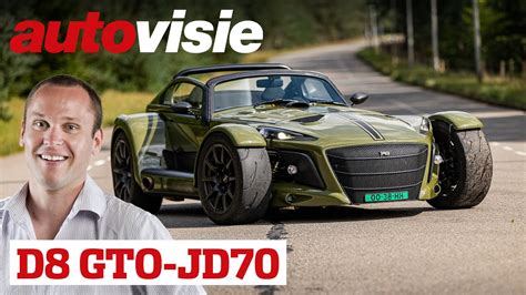 Donkervoort D8 Gto Jd70 Review Autovisie Youtube