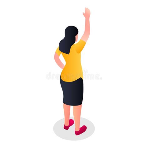 Silhouette Woman Standing Hands Up Stock Illustrations 68 Silhouette