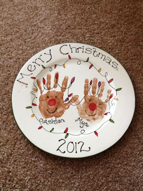 Handprint Plate Ideas