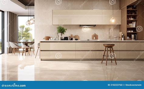 Kitchen Beige Marble Texture Stock Illustration - Illustration of ...