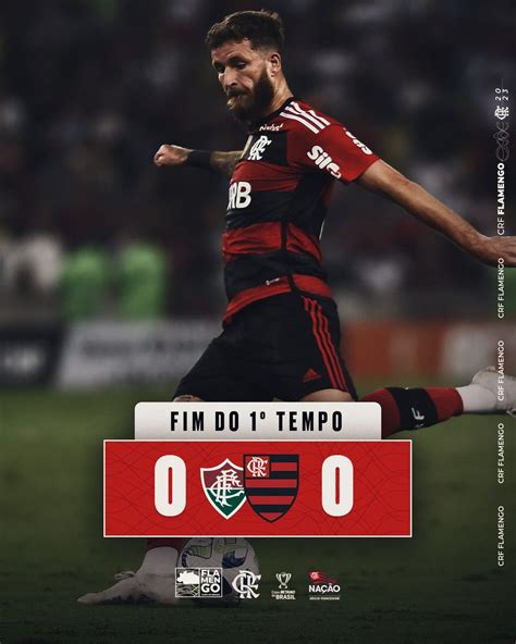 Flamengo On Twitter Fim Do Primeiro Tempo No Maraca 0 A 0 FLAxFLU