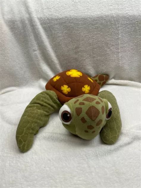 Disney Store Crush Finding Nemo Squirt Turtle Soft Toy Plush