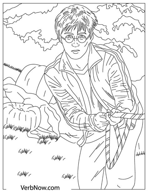 Harry Potter Quidditch Coloring Pages