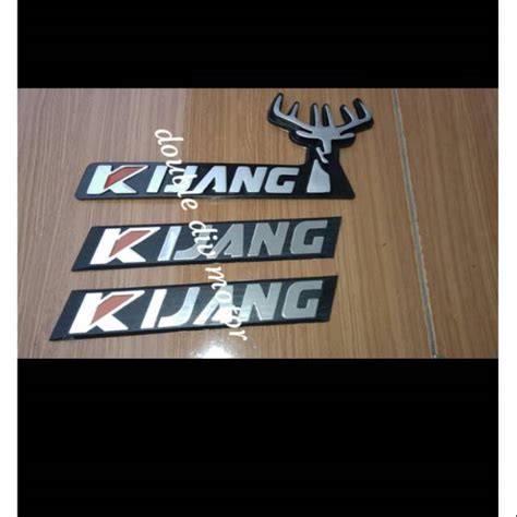 Jual Logo Emblem Kijang Super Kijang Rover Kijang Grand Warna Chrome