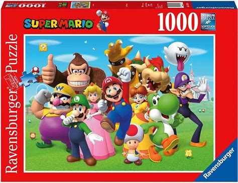 Super Mario Puzzle 1000 Pezzi Ravensburger 14970