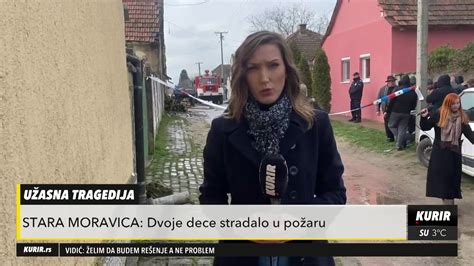 NOVINARKA KURIR TV S MESTA NESREĆE U STAROJ MORAVICI Pogrebnici odneli