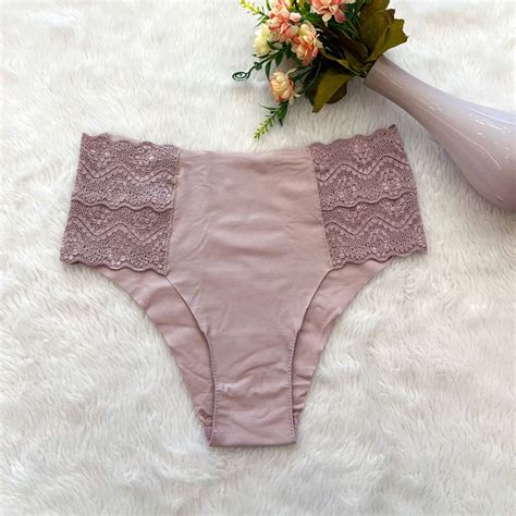 KIT 5 Calcinhas Lia rendaGiulia Taffner Lingerie Sutiãs calcinhas e pijamas