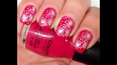 Quick And Easy Stamping Nail Art Tutorial Youtube