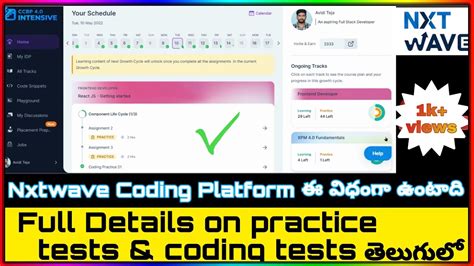 Full Course Of Nxtwave platform కరస ఎల ఉటద course ల జయన