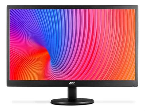 Monitor 19p Aoc Widescreen Base Fixa Vga Cor Preto MercadoLivre