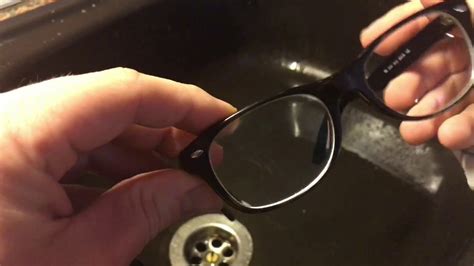 How To Clean Your Glasses With Dish Soap And Water Spectacles Cleaning Diy Youtube