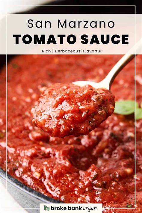 Best San Marzano Tomato Sauce Recipe San Marzano Tomato Sauce Recipes Italian Recipes