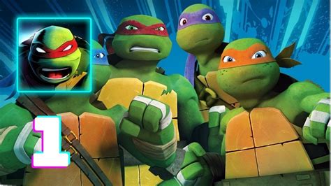 Ninja Turtles Legends Gameplay Walkthrough Part 1 IOS Android