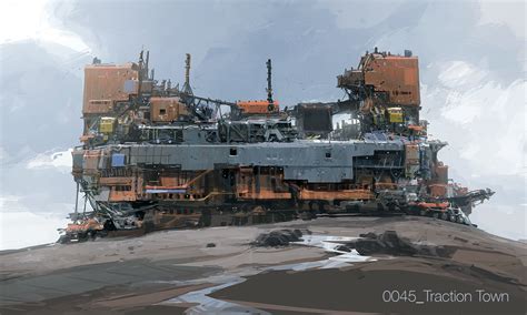 Inspiration Classic Mortal Engines 60 Concept Art By Ian McQue