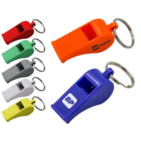 Promotional Whistle Keychain Personalized With Your Custom Logo