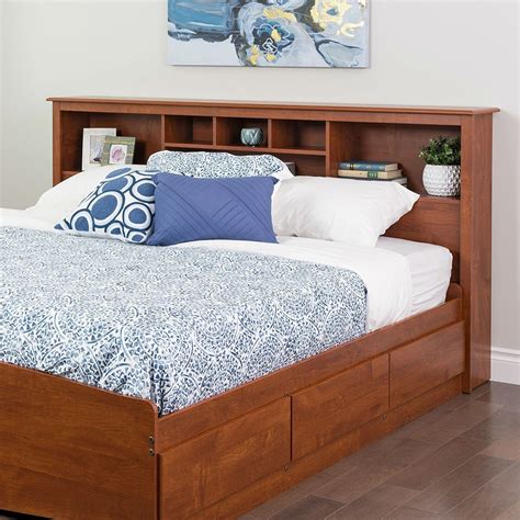 King Size Headboard With Shelves - Ideas on Foter