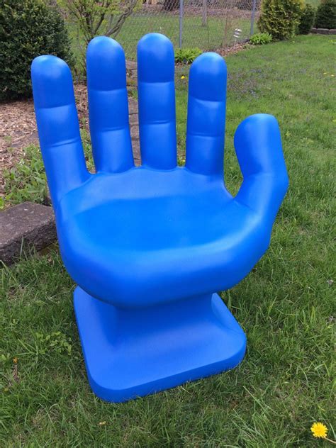 Ebay Giant Black Hand Shaped Chair