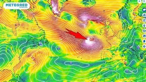 Llega una ciclogénesis explosiva Aemet alerta de un gran cambio de