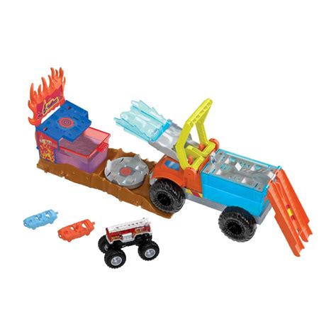 Monster Trucks Arena De Demolici N Hot Wheels Los Reyes Magos