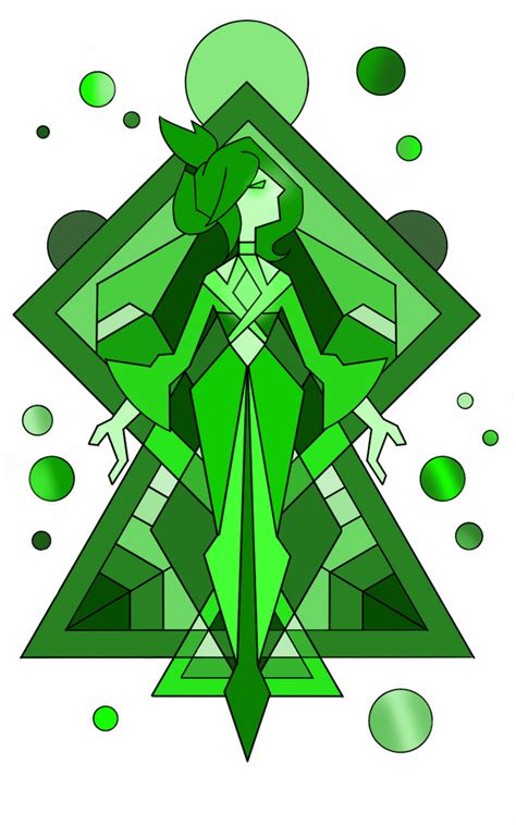 Green Diamond Mural by FlickeringFilms on DeviantArt