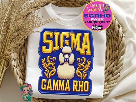 Sigma Gamma Rho Sigma Gamma Rho Png Pretty Poodle Png Sgrho Png