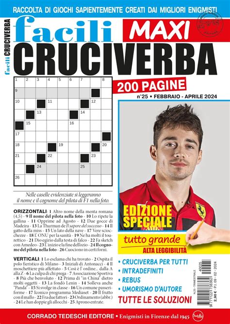 Facili Cruciverba Maxi N 25 SPREA EDITORI