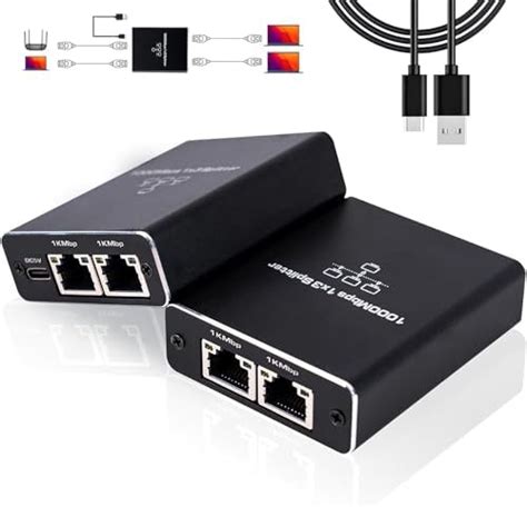 Ethernet Splitter To Mbps High Speed Internet Splitter