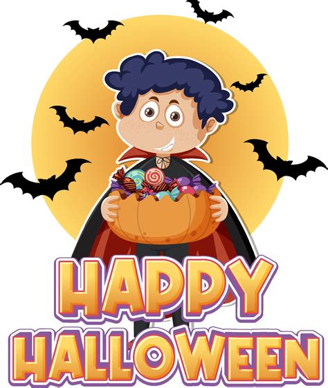 Happy Halloween Festival Logo Design 11279535 Vector Art at Vecteezy