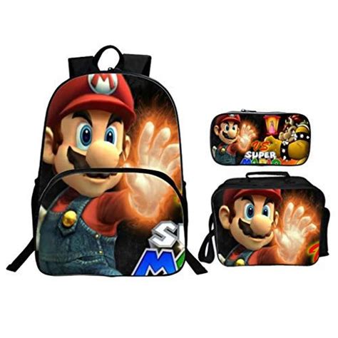 Cartable Super Mario Sac Dos Super Mario Bro College Gar On Sac