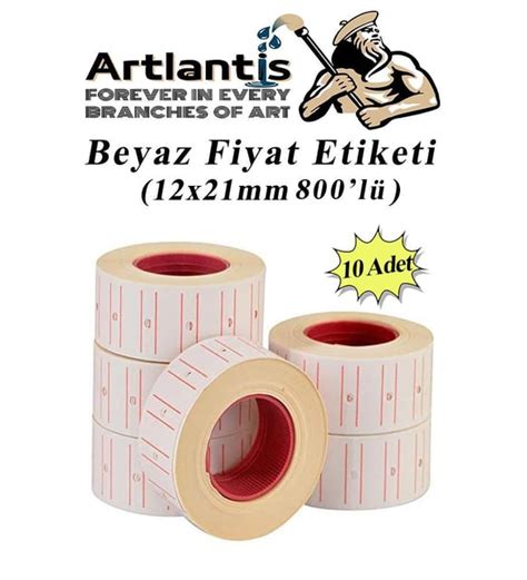 Fiyat Etiketi Beyaz L Paket X Mm Beyaz Fiyat Etiketi Mx