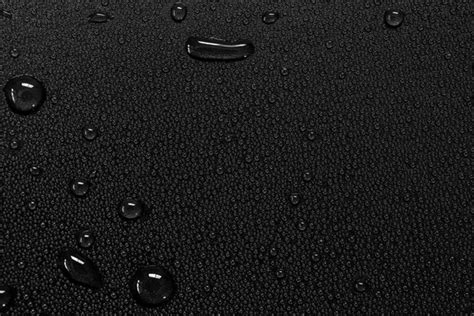 Water Droplets Black Background Stock Photo by ©prasongtakham 659756696