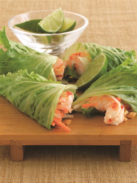 Asian Shrimp Lettuce Wraps - STL Cooks