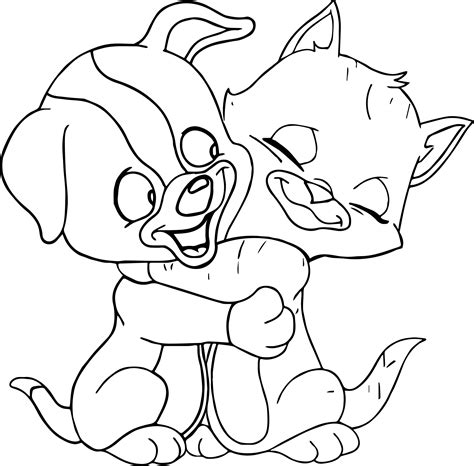 Catdog Coloring Pages At Free Printable Colorings