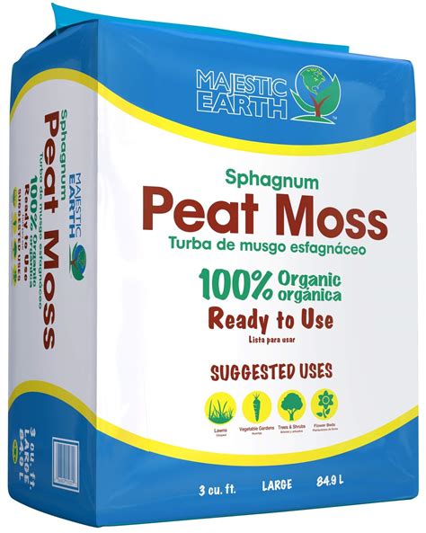 Majestic Earth Sphagnum Peat Moss Sun Gro