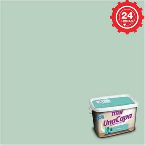 Comprar Titan VERDE SUAVE pintura plástica 4L mate una capa 69635005