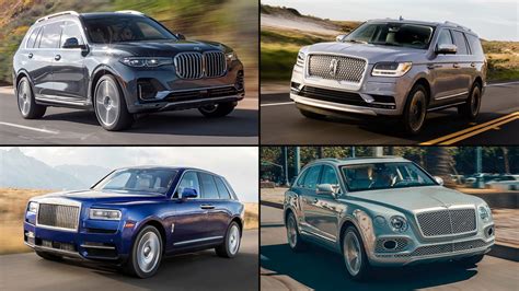 These Are The Most Luxurious SUVs You Can Buy